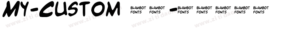 My-Custom 方正字体转换